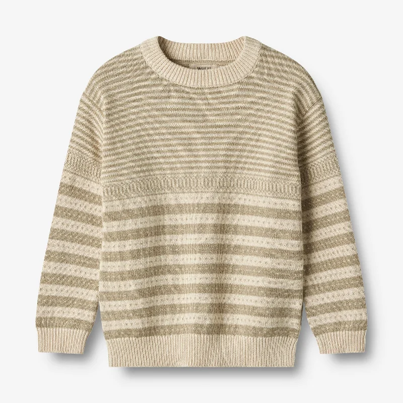 Knit Pullover Janus - grey sand