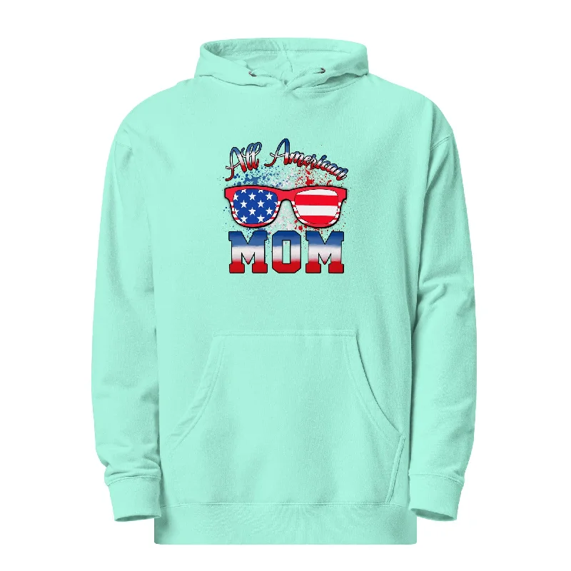 All American Mom Premium Cotton Woman Hoodie