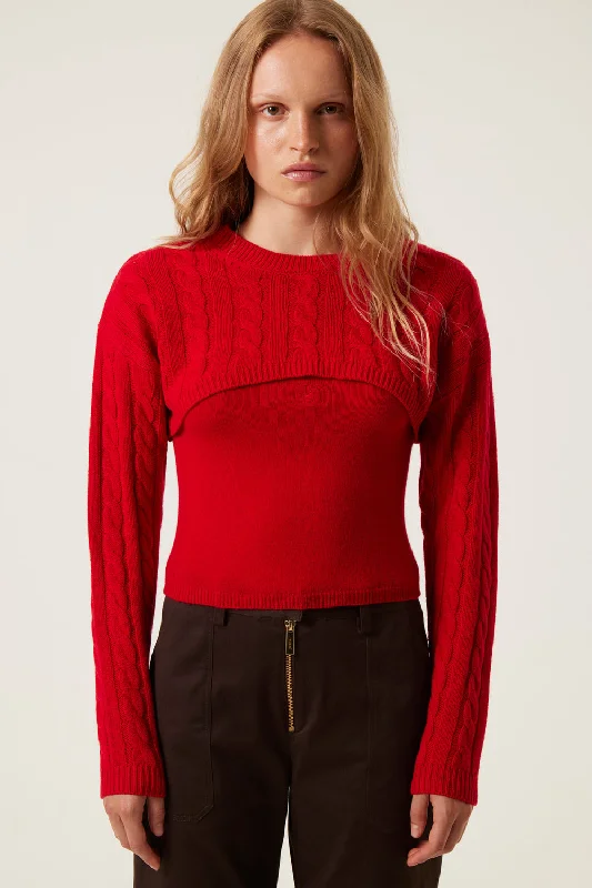 Pullover Mapila Red