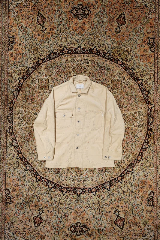 SUGARHILL CORDUROY COVERALL (IVORY WHITE)