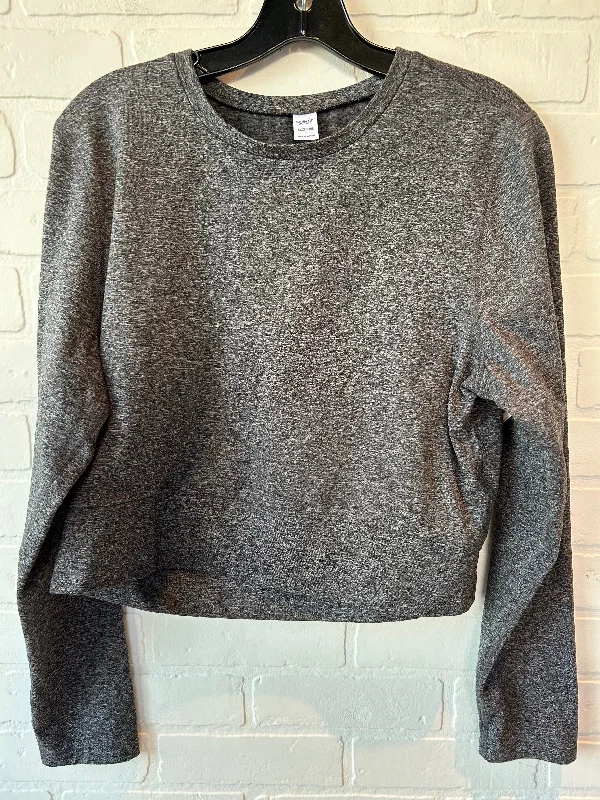 Grey Athletic Sweatshirt Crewneck Old Navy, Size L