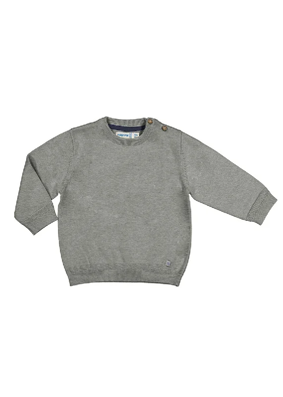 Bernie Knit Pullover - Bright Ash