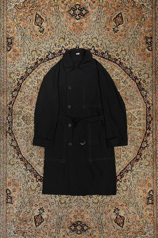 Fujimoto Wound Coat "Falls" (Black)