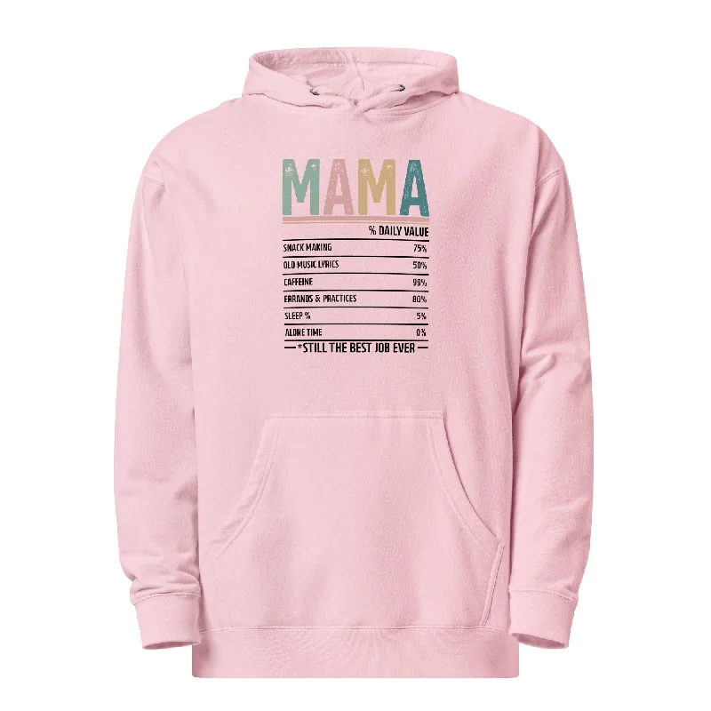 Mama % Daily Value Women Premium Hoodie