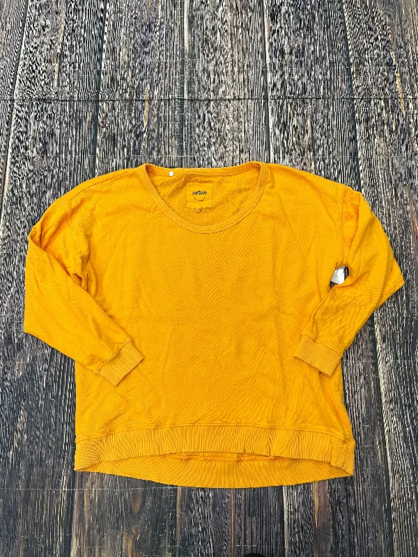 Orange Sweatshirt Crewneck Aerie, Size Xs