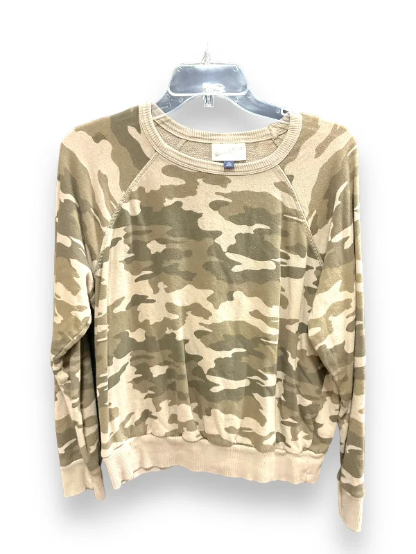 Camoflauge Sweatshirt Crewneck Universal Thread, Size S