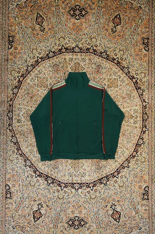 Sasquatchfabrix. LACE TAPE TRACK JACKET(DARK GREEN)