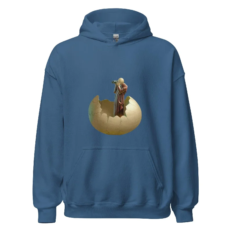 Cracked Egg Men Premium Hoodie