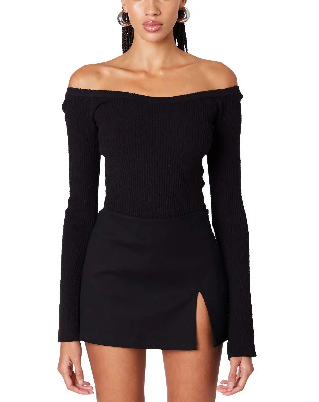 Beautiful Chaos Side Slit Mini Skirt