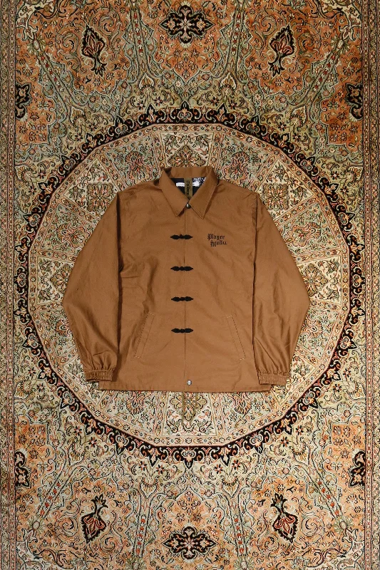 Children of the discordance SOUVENIR COACH JACKET (KHAKI)