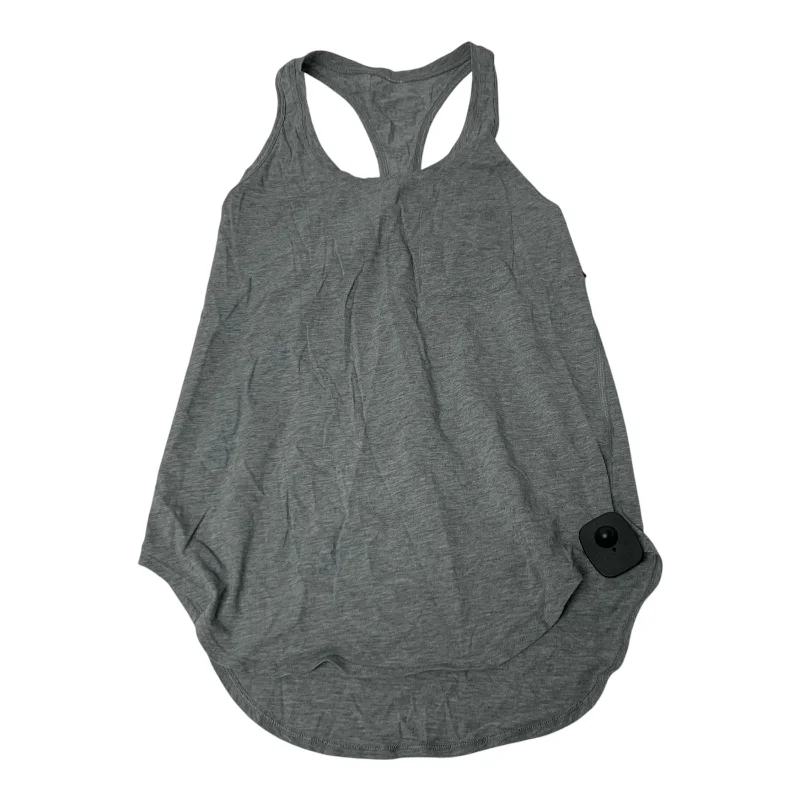 Athletic Tank Top By Lululemon In Grey, Size: S