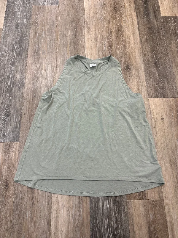 Athletic Tank Top By Athleta In Green, Size: Xl