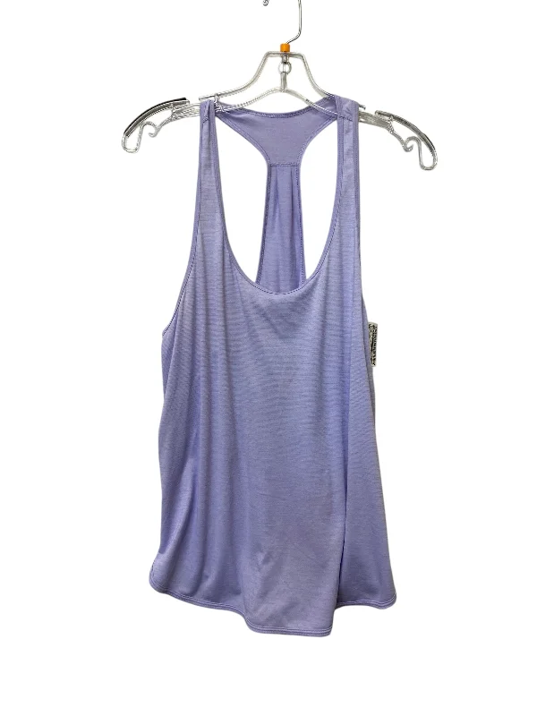 Athletic Tank Top By Lululemon In Purple, Size: M