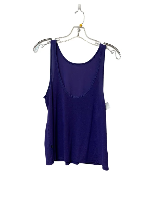 Athletic Tank Top By Lululemon In Purple, Size: M