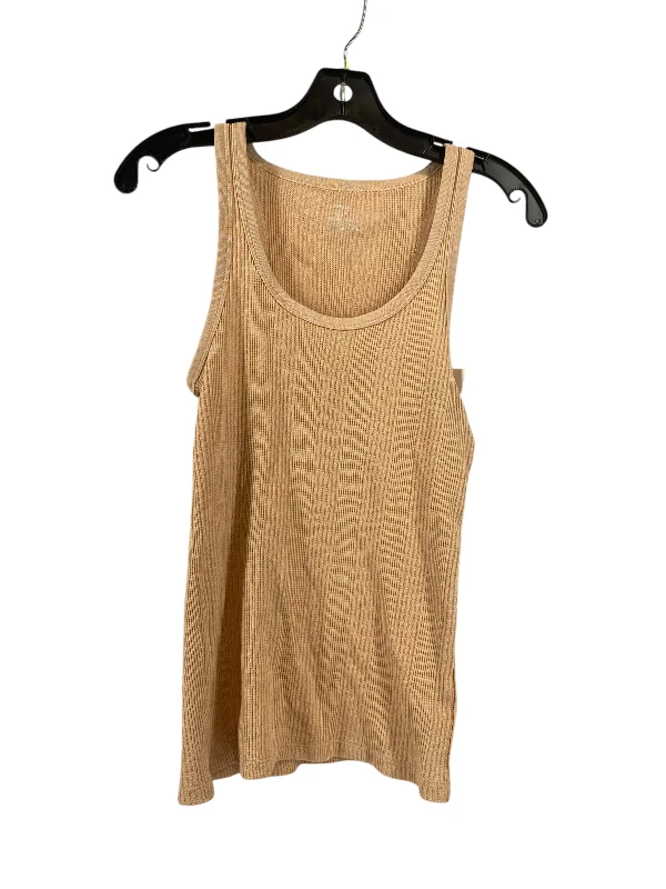 Athletic Tank Top By Aerie In Beige, Size: M