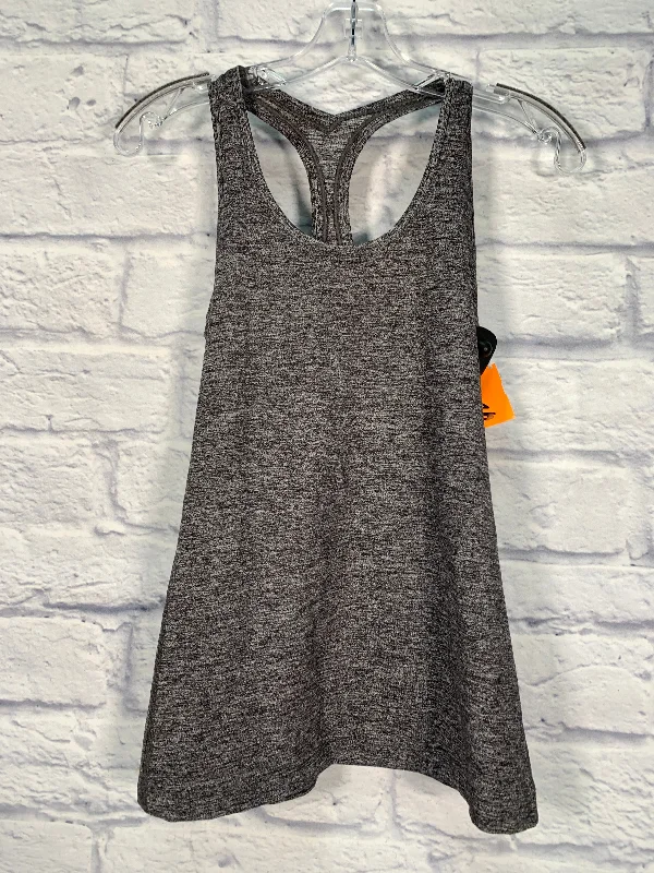 Athletic Tank Top By Lululemon In Grey, Size: S