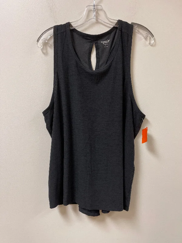 Athletic Tank Top By Old Navy In Grey, Size: Xl