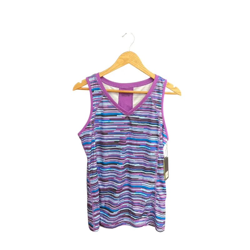 Athletic Tank Top By Tek Gear In Purple, Size: L