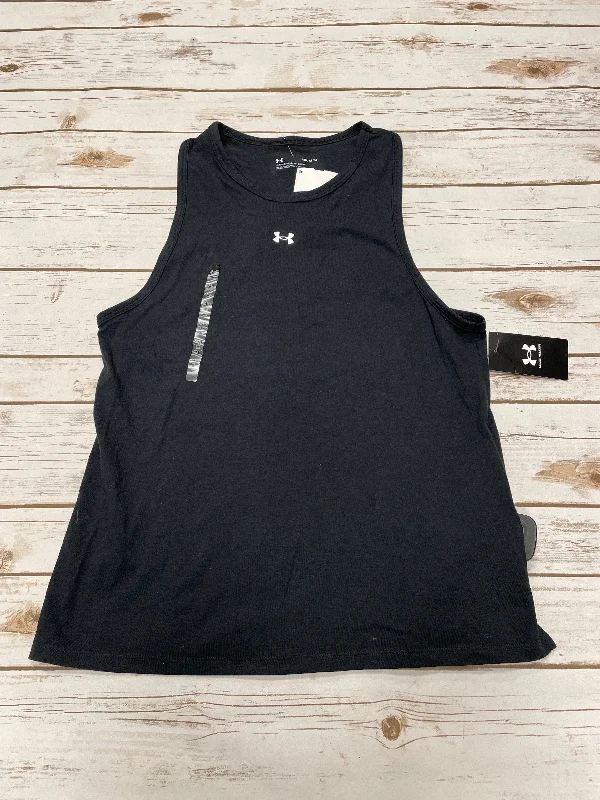 Athletic Tank Top By Under Armour In Black, Size: M