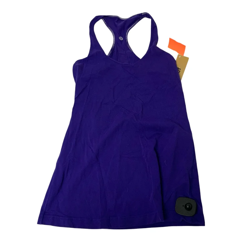 Athletic Tank Top By Lululemon In Purple, Size: M