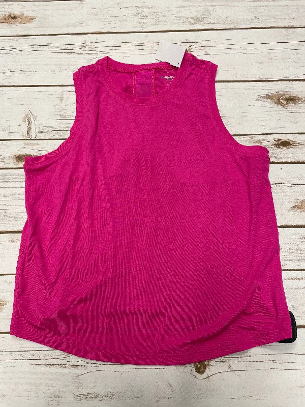 Athletic Tank Top By Old Navy In Pink, Size: M