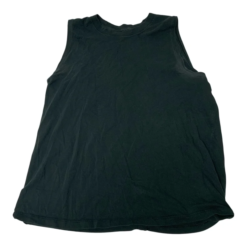 Athletic Tank Top By Lululemon In Black, Size: L