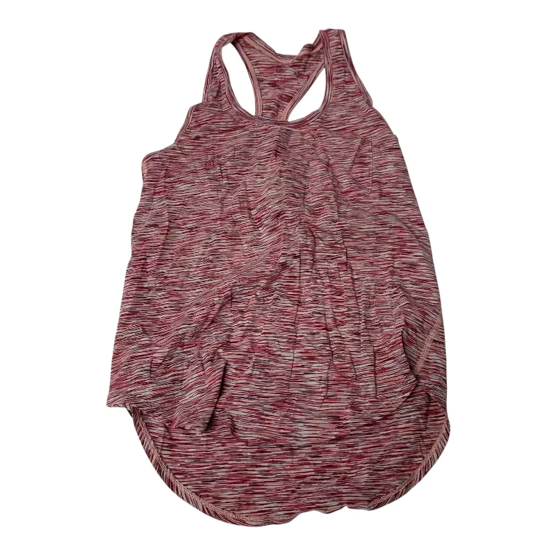 Athletic Tank Top By Lululemon In Pink, Size: S