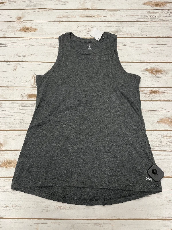 Athletic Tank Top By Dsg Outerwear In Grey, Size: S