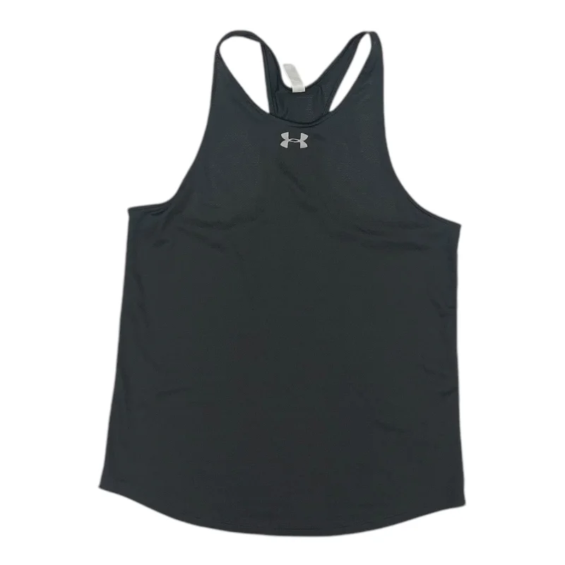 Athletic Tank Top By Under Armour In Grey, Size:M