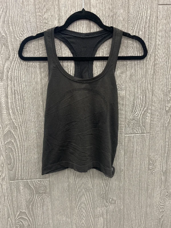 Athletic Tank Top By Lululemon In Black, Size: 2