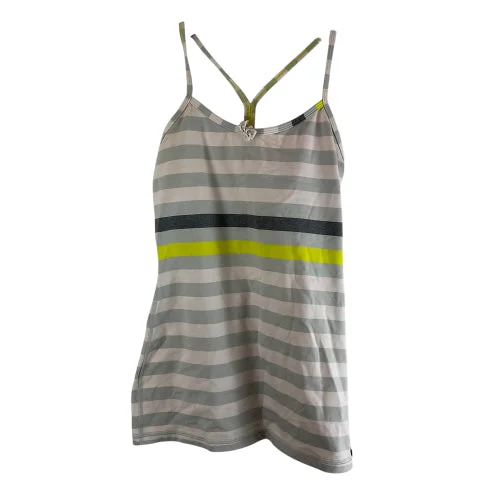 Athletic Tank Top By Lululemon In Grey, Size: 6