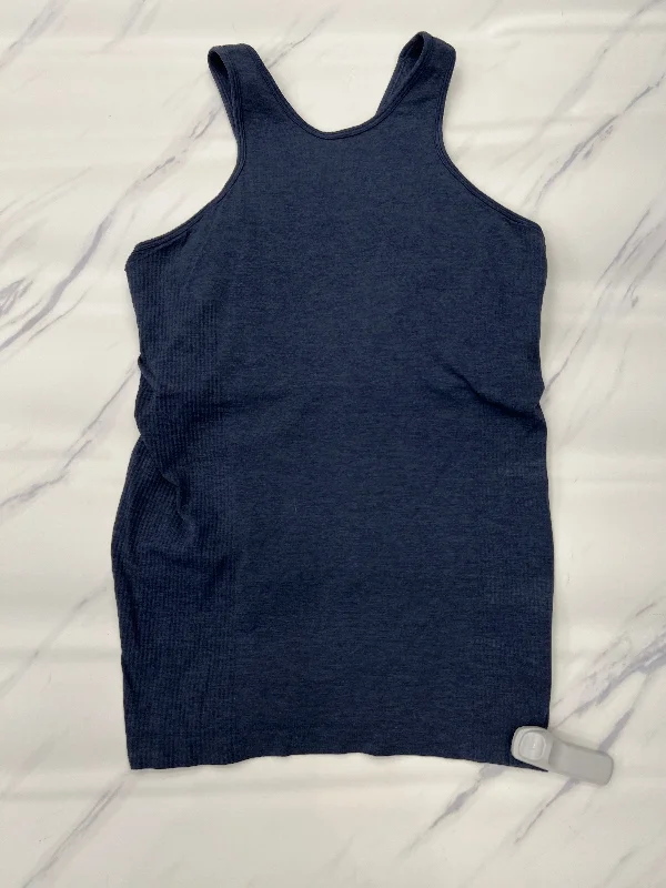 Athletic Tank Top By Lululemon In Grey, Size: 10