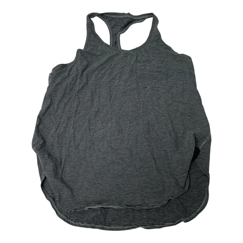 Athletic Tank Top By Lululemon In Grey, Size: M