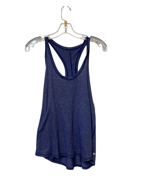 Athletic Tank Top By Lululemon In Blue, Size: M