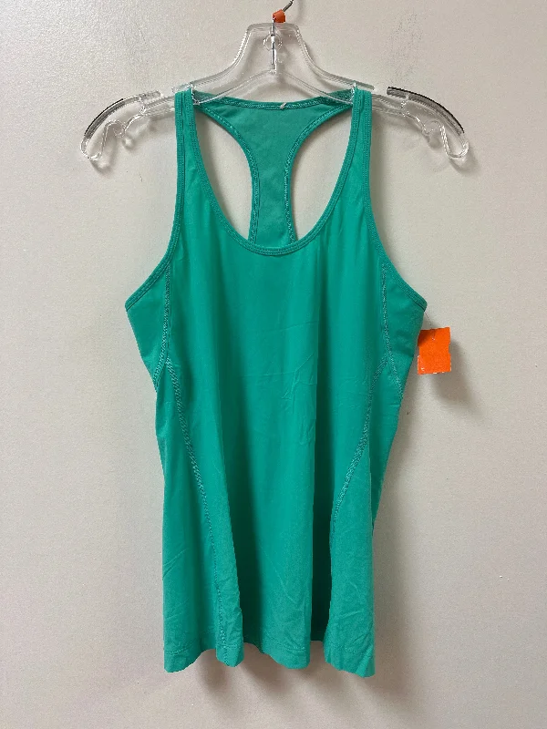 Athletic Tank Top By Lululemon In Green, Size: S