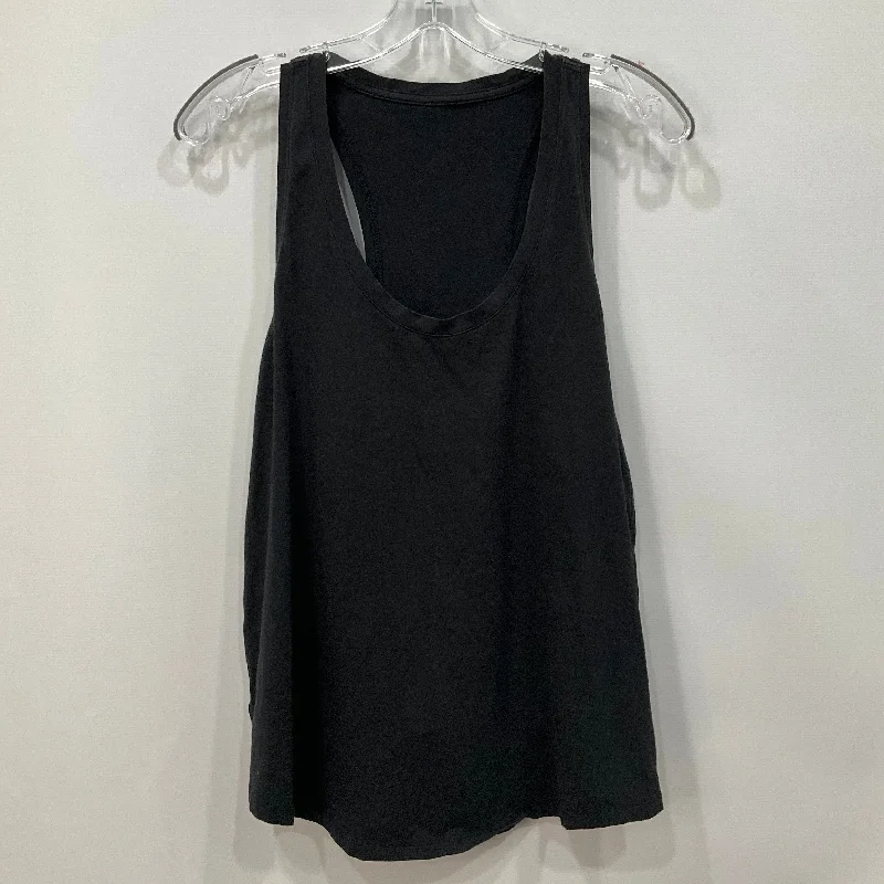 Athletic Tank Top By Lululemon In Black, Size: 12