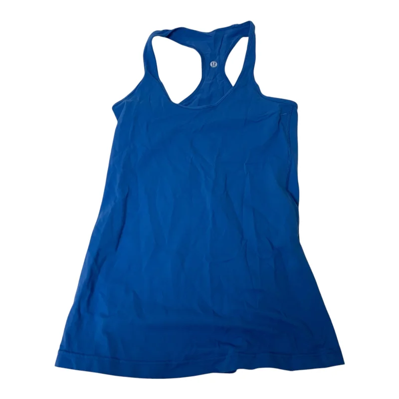 Athletic Tank Top By Lululemon In Blue, Size: M