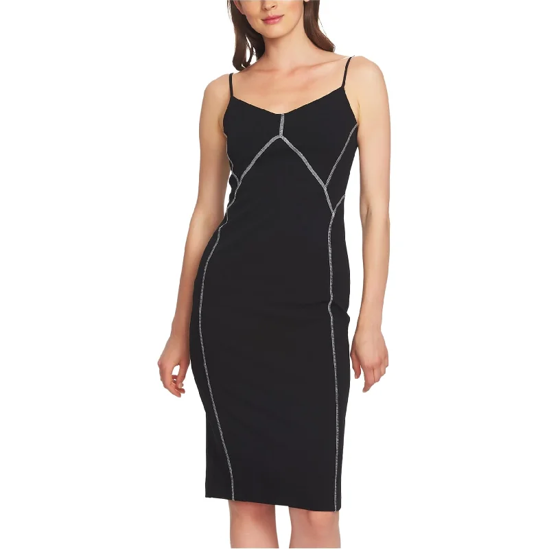 1.State Womens Seamed Slip Dress