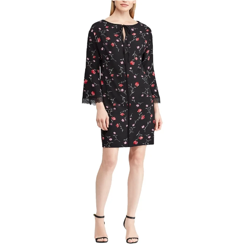 American Living Womens Floral Shift Dress