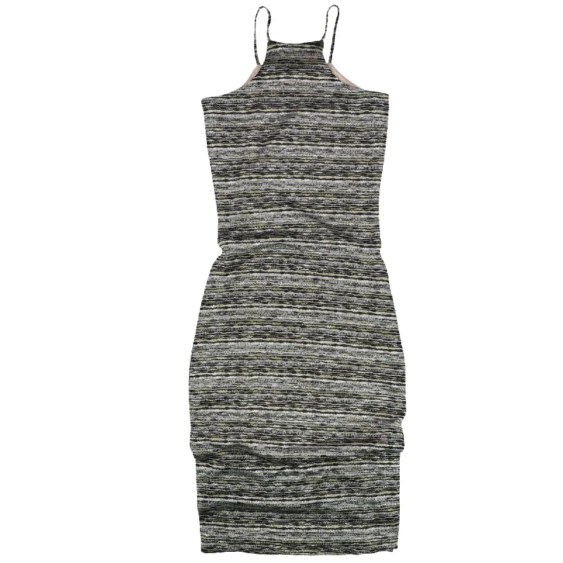 Bar Iii Womens Marled A-Line Dress