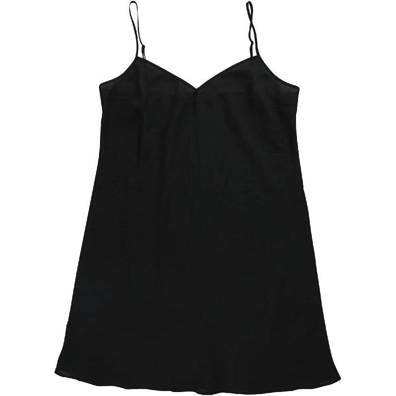 French Connection Womens Slip A-line Dress, Black, 12