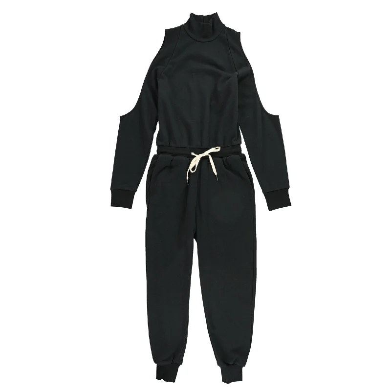 n:philanthropy Womens Danilo Jumpsuit, Black, Small