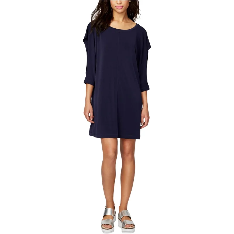 Rachel Roy Womens Open-Sleeve Shift Dress