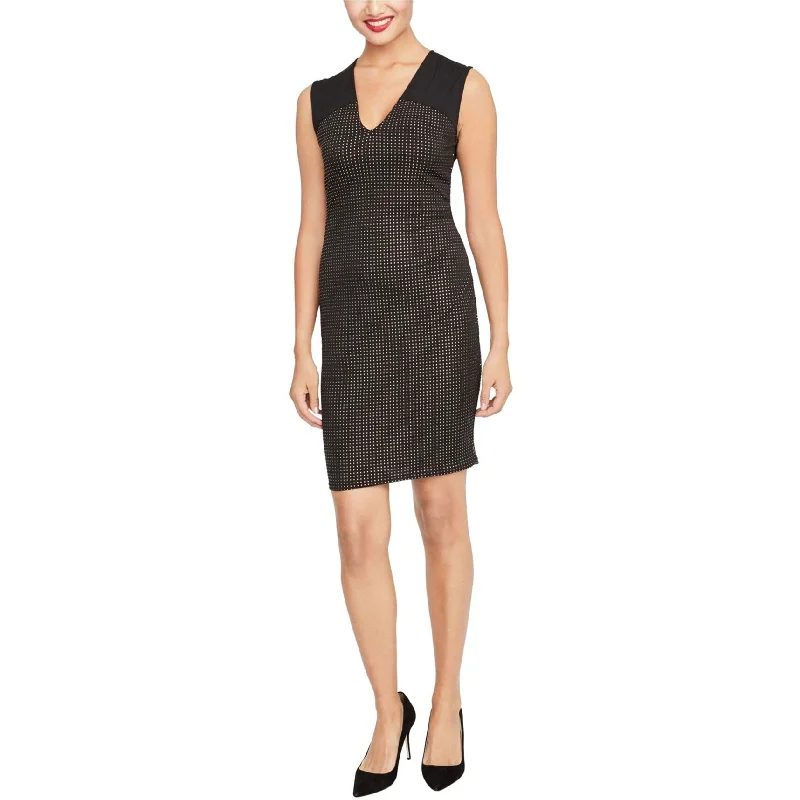 Rachel Roy Womens Studded Sheath Dress