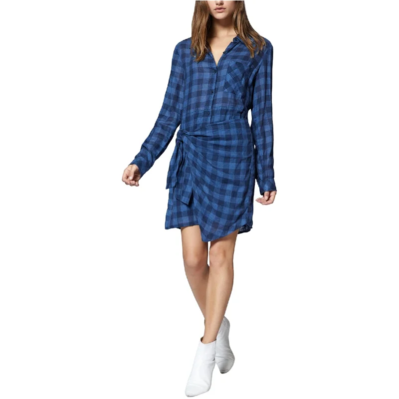 Sanctuary Clothing Womens Side Tie Wrap Dress