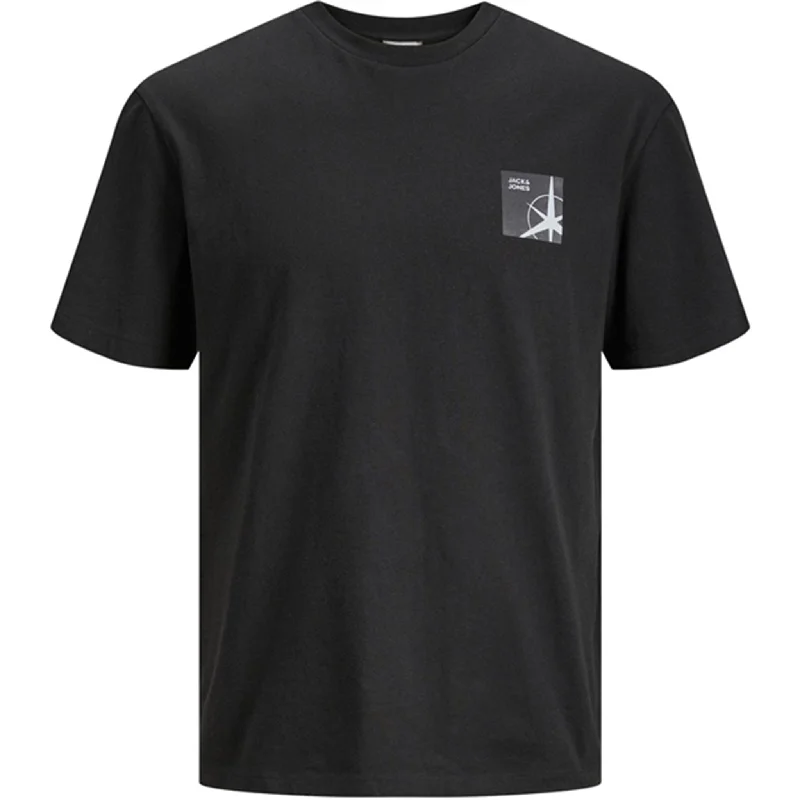 Jack & Jones Junior Black Filo T-Shirt