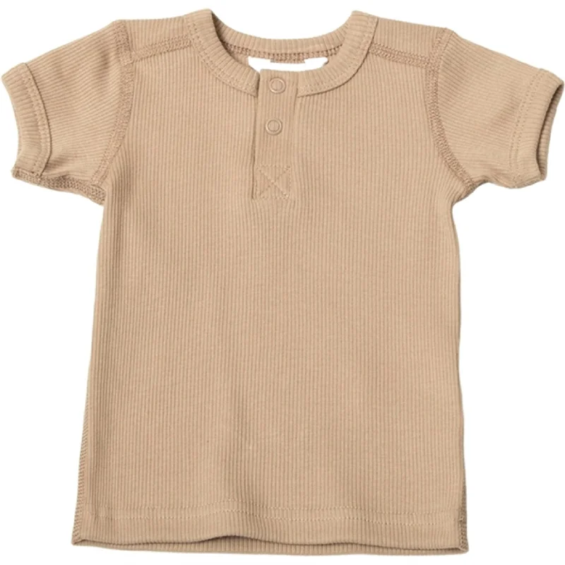 Joha Cotton Beige T-shirt