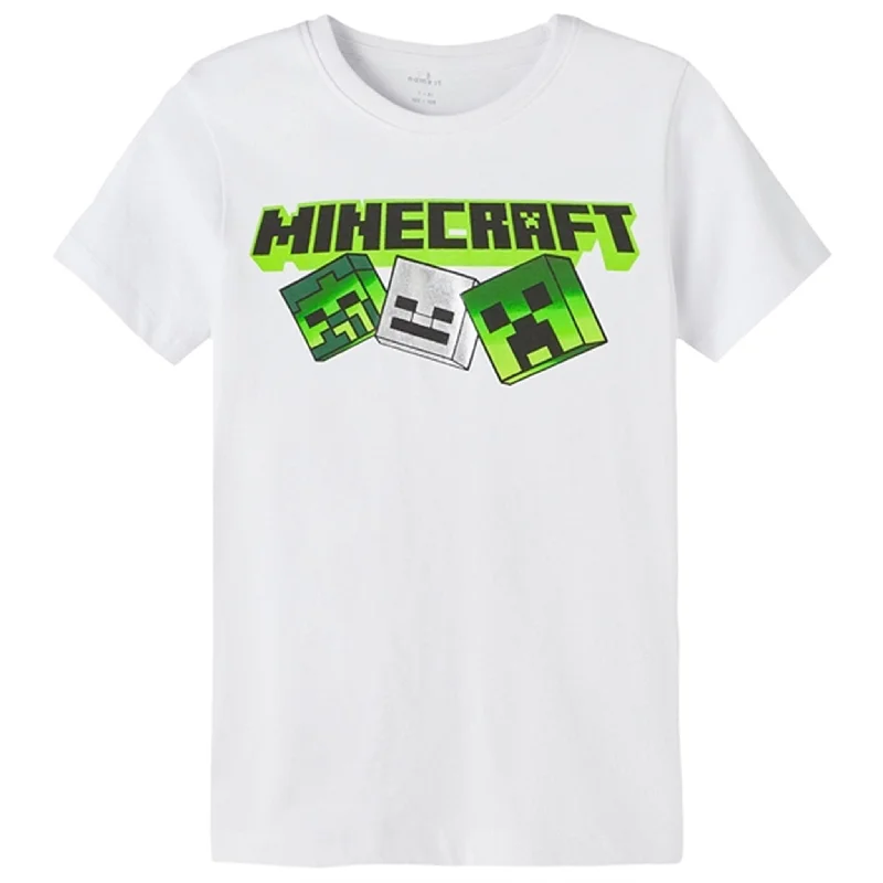 Name it Bright White Muxin Minecraft T-Shirt