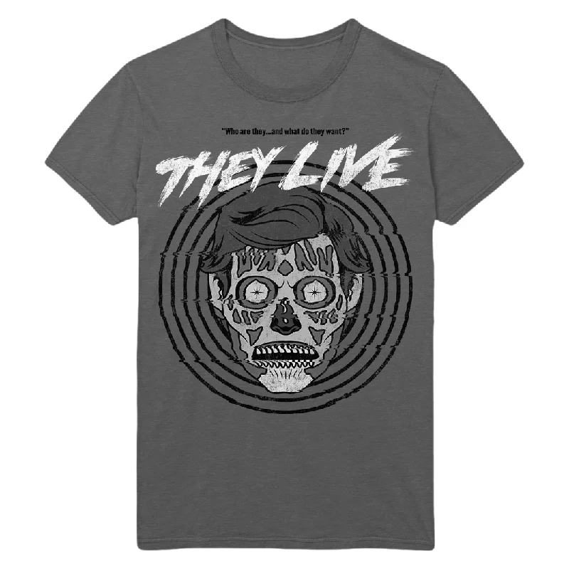 They Live: What Do They Want? (Charcoal Grey) T-Shirt