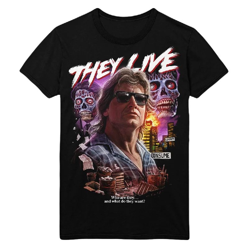 They Live: Who Are They? T-Shirt